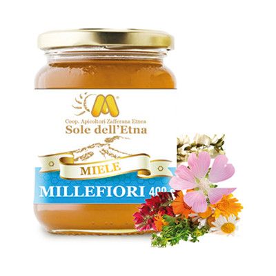 SOLE DELL'ETNA MIELE MILLEFIORI 400 g