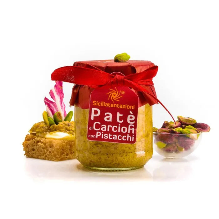 PATÉ CARCIOFI E PISTACCHI g 180