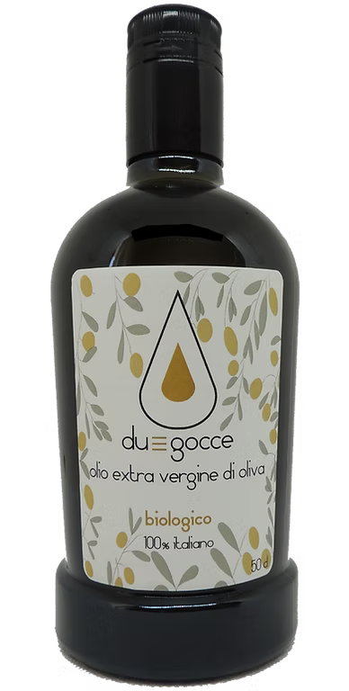 Due gocce olio EVO 500 ml